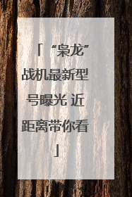“枭龙”战机最新型号曝光 近距离带你看