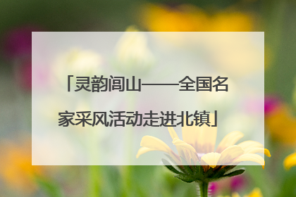 灵韵闾山——全国名家采风活动走进北镇