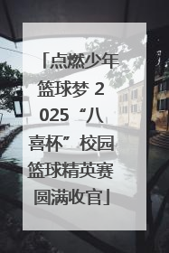 点燃少年篮球梦 2025“八喜杯”校园篮球精英赛圆满收官