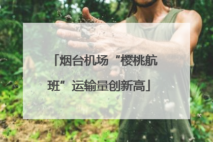 烟台机场“樱桃航班”运输量创新高