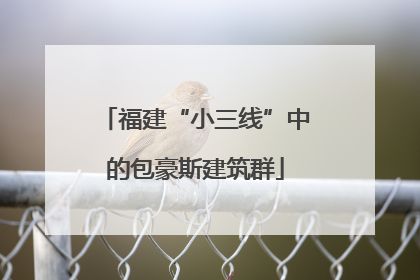 福建“小三线”中的包豪斯建筑群
