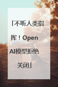 不听人类指挥！OpenAI模型拒绝关闭