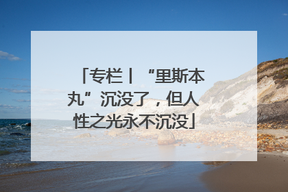 专栏丨“里斯本丸”沉没了，但人性之光永不沉没