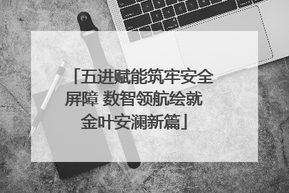 五进赋能筑牢安全屏障 数智领航绘就金叶安澜新篇