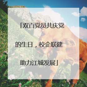 双百党员共庆党的生日，校企联建助力江城发展