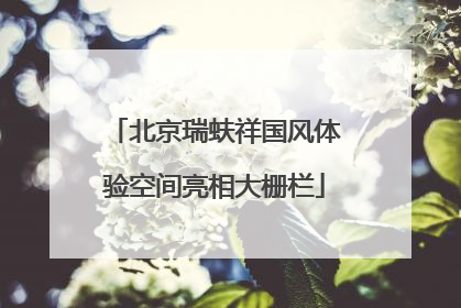 北京瑞蚨祥国风体验空间亮相大栅栏