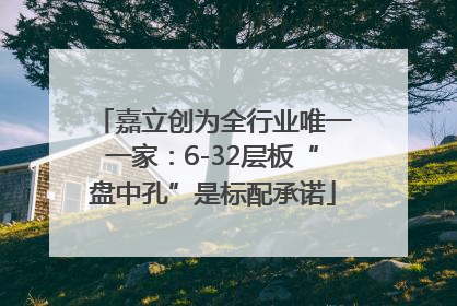嘉立创为全行业唯一一家：6-32层板“盘中孔”是标配承诺