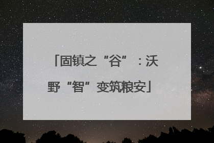 固镇之“谷”：沃野“智”变筑粮安