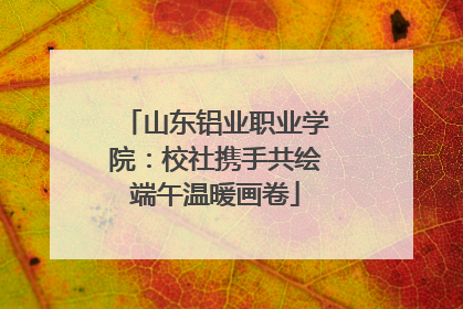 山东铝业职业学院：校社携手共绘端午温暖画卷