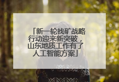 新一轮找矿战略行动迎来新突破，山东地质工作有了人工智能方案