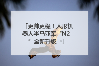 更帅更稳！人形机器人半马亚军“N2”全新升级→