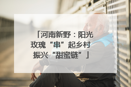 河南新野：阳光玫瑰“串”起乡村振兴“甜蜜链”