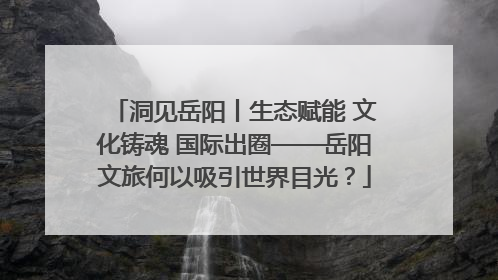 洞见岳阳丨生态赋能 文化铸魂 国际出圈——岳阳文旅何以吸引世界目光？