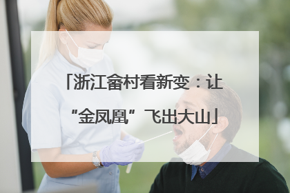 浙江畲村看新变：让“金凤凰”飞出大山