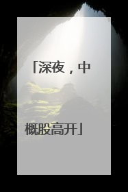深夜，中概股高开