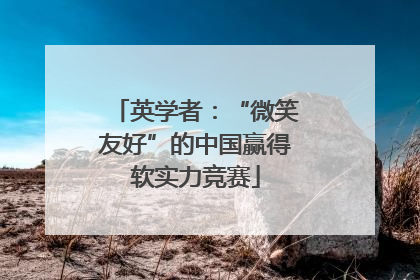 英学者：“微笑友好”的中国赢得软实力竞赛