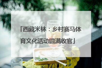 西藏米林：乡村赛马体育文化活动圆满收官