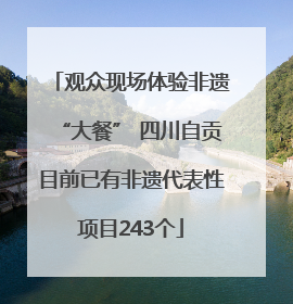 观众现场体验非遗“大餐” 四川自贡目前已有非遗代表性项目243个