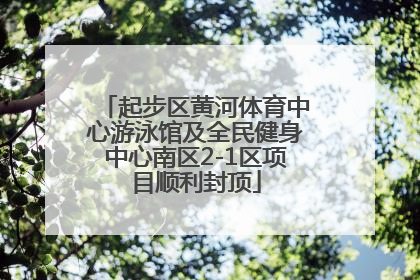 起步区黄河体育中心游泳馆及全民健身中心南区2-1区项目顺利封顶