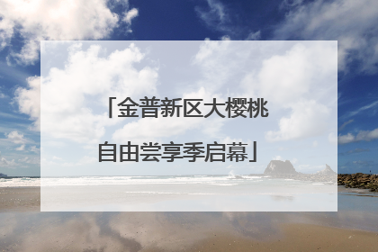 金普新区大樱桃自由尝享季启幕