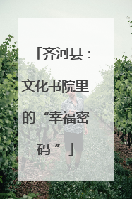 齐河县：文化书院里的“幸福密码 ”