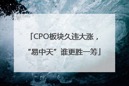 CPO板块久违大涨，“易中天”谁更胜一筹