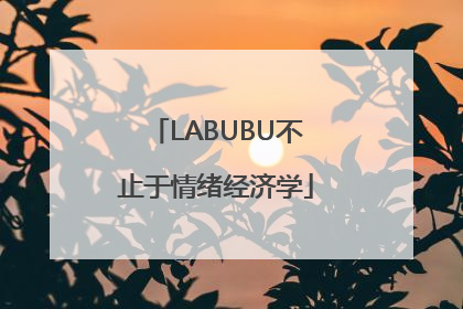 LABUBU不止于情绪经济学